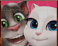 puzzle - Cartoon Talking Tom jigsaw puzzle