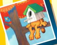 Garfield játékok puzzle 5 online