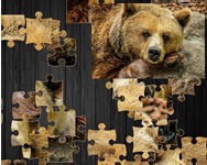 Grizzly bear jigsaw