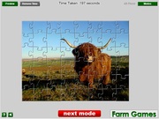 puzzle - Highland cow jigsaw