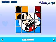 Mickey Mouse sliding puzzle puzzle jtkok ingyen