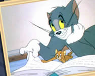 puzzle - Puzzle mania Tom and Jerry reading
