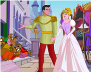 Sort my tiles Cinderella 2 puzzle jtkok ingyen