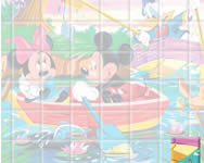 puzzle - Sort my tiles Mickey and Donald