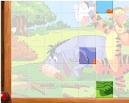 puzzle - Sort my Tiles Tiger and Eeyore