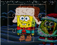 puzzle - Spongebob winter puzzle