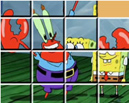 puzzle - SpongeBob and crab puzzle