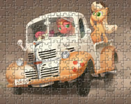 puzzle - Apple truck jigsaw