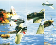 puzzle - Aviation art air combat slide