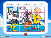 Caillou rotate puzzle online jtk