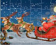 Christmas puzzle puzzle HTML5 játék