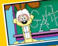 Garfield játékok puzzle 8 puzzle HTML5 játék