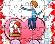 Loving couple jigsaw online