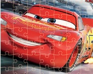 Mc Queen cars jigsaw puzzle collection