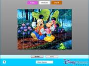 puzzle - Mickey and Minnie jigsaw