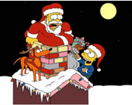 puzzle - Simpsons christmas jigsaw puzzle
