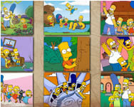 Simpsons jigsaw puzzle online jtk