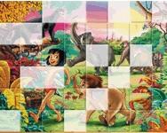 puzzle - Sort my tiles jungle book