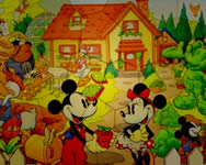 puzzle - Sort my tiles Mickey garden