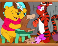 puzzle - Sort my tiles Winnie The Pooh 2