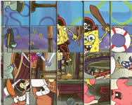 Spongebob spin n set puzzle jtkok